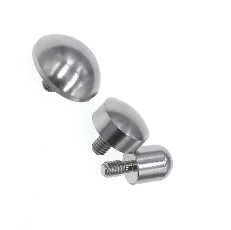 suxing Spherical Point Contact Point for Dial Digital Indicator Depth Gauge Tip 4-48 UNF Thread Shank (A Set) - Image 5